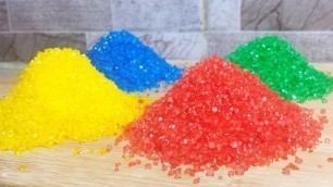 'Colored Sugar | How to dye sugar at home | Make your own colored sugar'