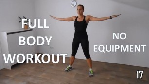 'Full body workout for women – at home with no equipment'