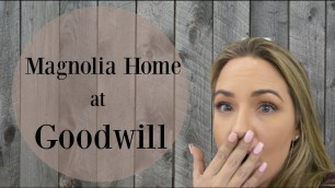 'Home Decor Haul Magnolia Homes Fixer upper at Goodwill! So excited to show you guys!!'