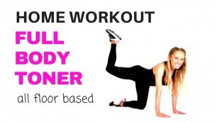 'HOME WORKOUT FOR WOMEN - FULL BODY EXERCISES  SUITABLE FOR BEGINNERS - NO EQUIPMENT NEEDED'