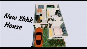 '2BHK Small Home Design, New Design Plan For Home, Dream Of Architect'