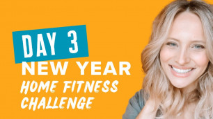 'Day 3: New Year Home Fitness Challenge with Ellie Krueger'
