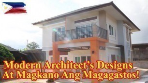 'Top 5 Two-storey Modern Home With Balcony And Beautiful Interior Design (3D Floor Plan Included)'