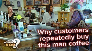 'Generous customers repeatedly buy homeless man\'s coffee | WWYD'