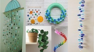 'Home decorating ideas handmade with Color Paper, 10 Paper craft ideas'