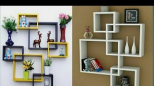 'Modern Wall Shelves Designs Ideas For Living room Bedroom  Decoration/Wall Shelf Decorating Ideas'