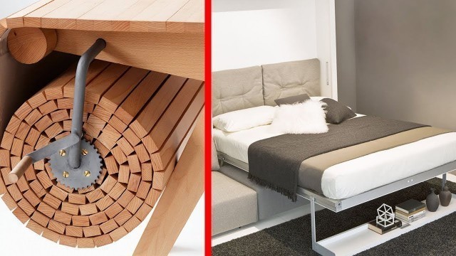 'Amazing Space Saving Ideas and Home Designs - Smart Furniture ▶9'