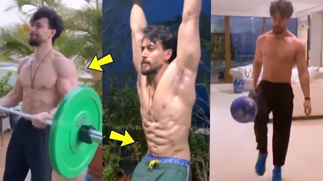 'Tiger Shroff HARD Workout Routine From Home | Fitness Freak'