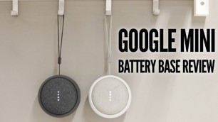 'Make your GOOGLE MINI WIRELESS - Rechargeable Battery Base by Kiwi Design'