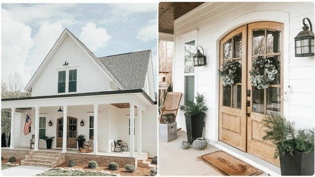 'NEW Farmhouse Home Tour // Farmhouse Home Inspiration // Decorating Ideas'