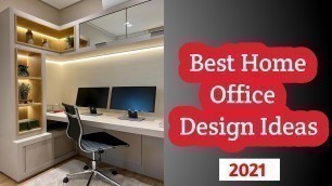 'Best Home office Design Ideas| Latest office Setup for Home | Home office makeover'