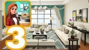 'MY HOME DESIGN DREAMS - Gameplay Walkthrough Part 3 - Sunny Living Room Restored'