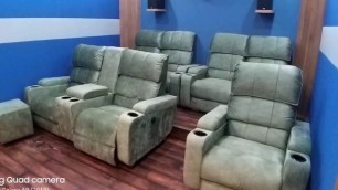 'Small Home Theatre Room kaise banate hain,mini home cinemas'