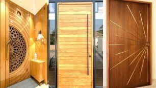 'Best 50 Modern Wooden Door Design | Main Door Design Ideas for Home ( Interior Indori )'