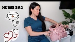 'WHATS IN MY BAG | NURSING EDITION | HOME HEALTH'