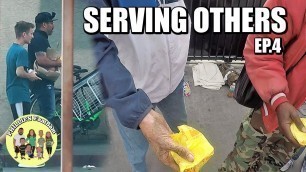 'Buying CHEESEBURGERS for the HOMELESS | Giving the HOMELESS CHEESEBURGERS | GIVING FOOD TO HOMELESS'