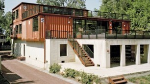 '11 Shipping Container Home - Built on existing Concrete structure'
