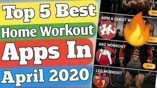 'Top five Best Free home Workout Apps in 2020