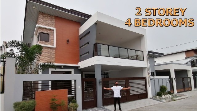 '2 Storey House Design - 4 BEDROOMS'