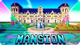'Minecraft - TOP 5 Best Mansion Houses in Minecraft - Mansions with Interior Design'