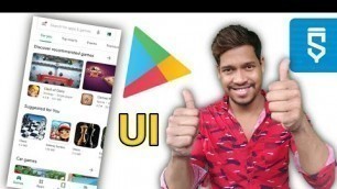 'Google Play Store home  stylish UI design in sketchware hindi videos/Aauraparti'