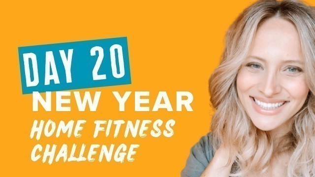 'Day 20: New Year Home Fitness Challenge with Ellie Krueger'