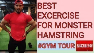 'Complete Hamstring Workout For Bigger Stronger Hamstings | Matrix Gym Footage'