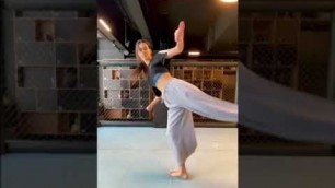 'Disha patani latest video update #martialarts #women #fitness #fitnessmotivation #dishapatani'