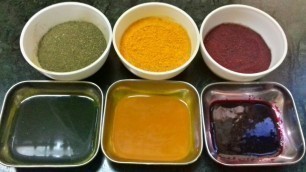 'Homemade Herbal Food Color | Natural Food Colour | Food Color | Vegetable Food Color .'