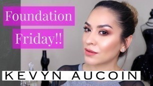 'Kevyn Aucoin Sensual Skin Enhancer & Sensual Skin Primer Review & Demo | Oily skin'