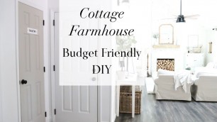 'DECORATING IDEAS ON A BUDGET | EASY HOME DECOR DIY | COTTAGE FARMHOUSE DECOR | HOUSE + HOLM'