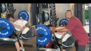 'Disha Patani 60 kg ( 125 pounds ) a** to grass 4 reps | Squats | Fitness Motivation'