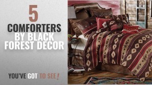 'Top 10 Black Forest Decor Comforters [2018]: Desert Horizon Southwest Rustic Bed Set - Queen -'