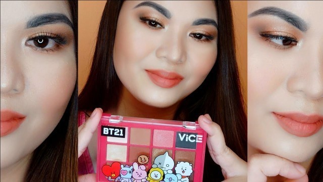 '#LippyLewk: VICE Cosmetics I BT21 Collection Demo'