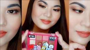 '#LippyLewk: VICE Cosmetics I BT21 Collection Demo'