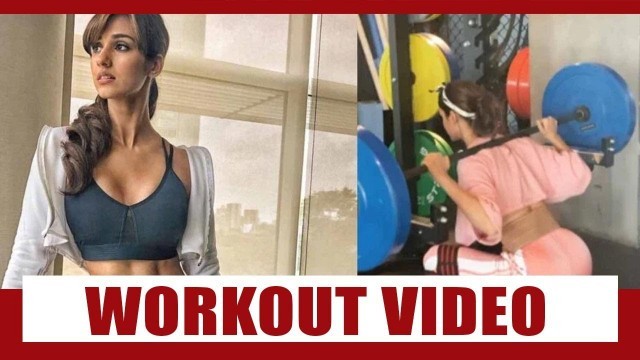 '(Sexy Video) Disha Patani looks hot in the latest workout video'