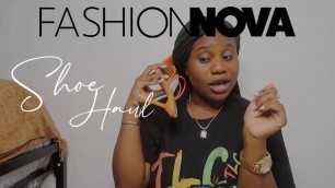 'FASHIONNOVA SHOE HAUL 2021 | ARE THEY TRUE TO SIZE? | Prisca Jaye'