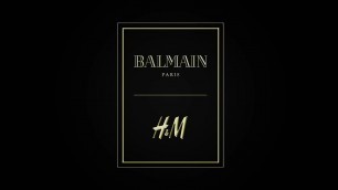 'BALMAIN x H&M Fashion Runway Show Promo'