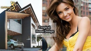 'Home Design Idea | Tropical Home Design | Residence House Style'