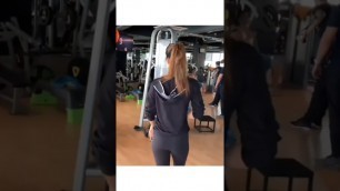 'Beautiful Disha patani work out at gym'