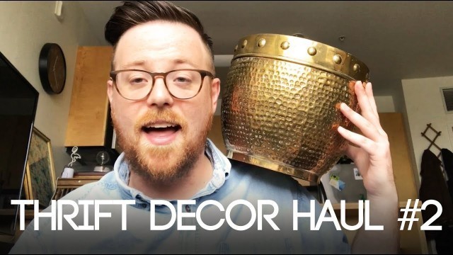 'THRIFT DECOR HAUL #2 - VINTAGE BRASS, GLASSWARE AND SOUTHWEST GOODS  [ WENTWORTH VINTAGE ]'