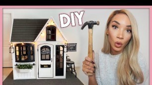 'DIY Playhouse Makeover! (Ziya\'s Dream Home!)'