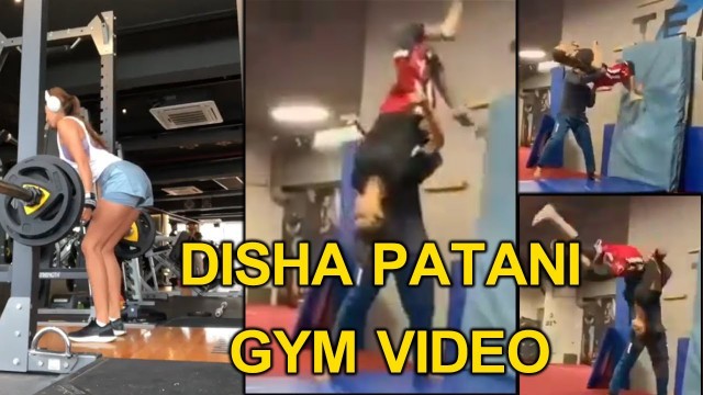 'Disha Patani Workout In GYM'