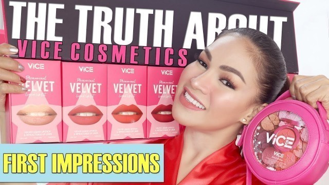 'The Truth About Vice Cosmetics | First Impressions'