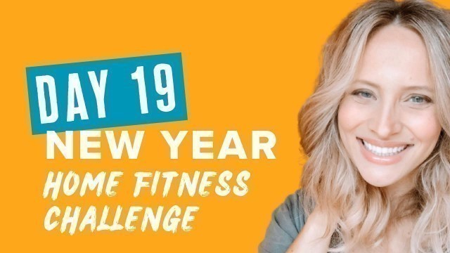 'Day 19: New Year Home Fitness Challenge with Ellie Krueger'