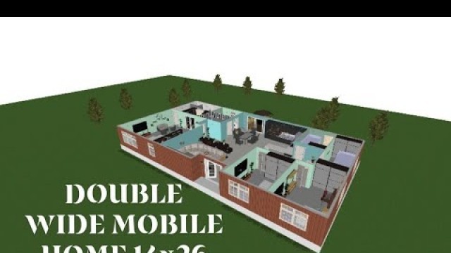 'DOUBLE WIDE MOBILE HOME 14x26 | 5D User | INTERIOR DESIGN | UI6 | Unpredicted Ideas'