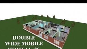 'DOUBLE WIDE MOBILE HOME 14x26 | 5D User | INTERIOR DESIGN | UI6 | Unpredicted Ideas'