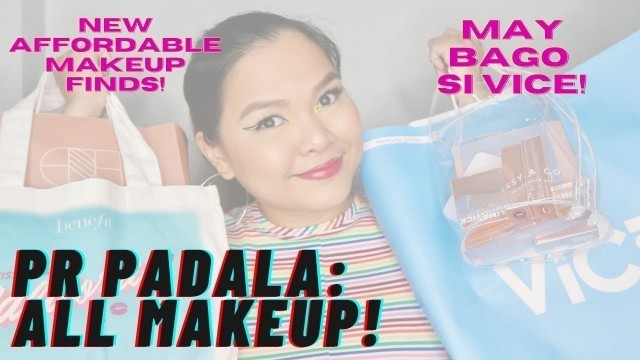 'PR PADALA: ALL MAKEUP (Bago ni Vice Cosmetics at murang makeup finds!)'