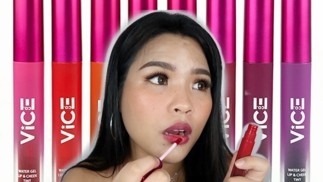 'Vice Cosmetics Lip and Cheek Tint, Ganda Ka Ba Talaga?  | #MihoOchoa'