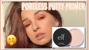'Poreless Putty Primer Review | Elf Cosmetics |'